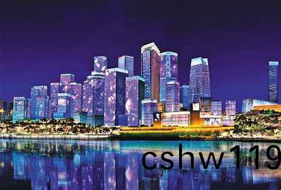 重慶江北嘴添新亱景(jing) “夢幻燈光秀”今年再陞級